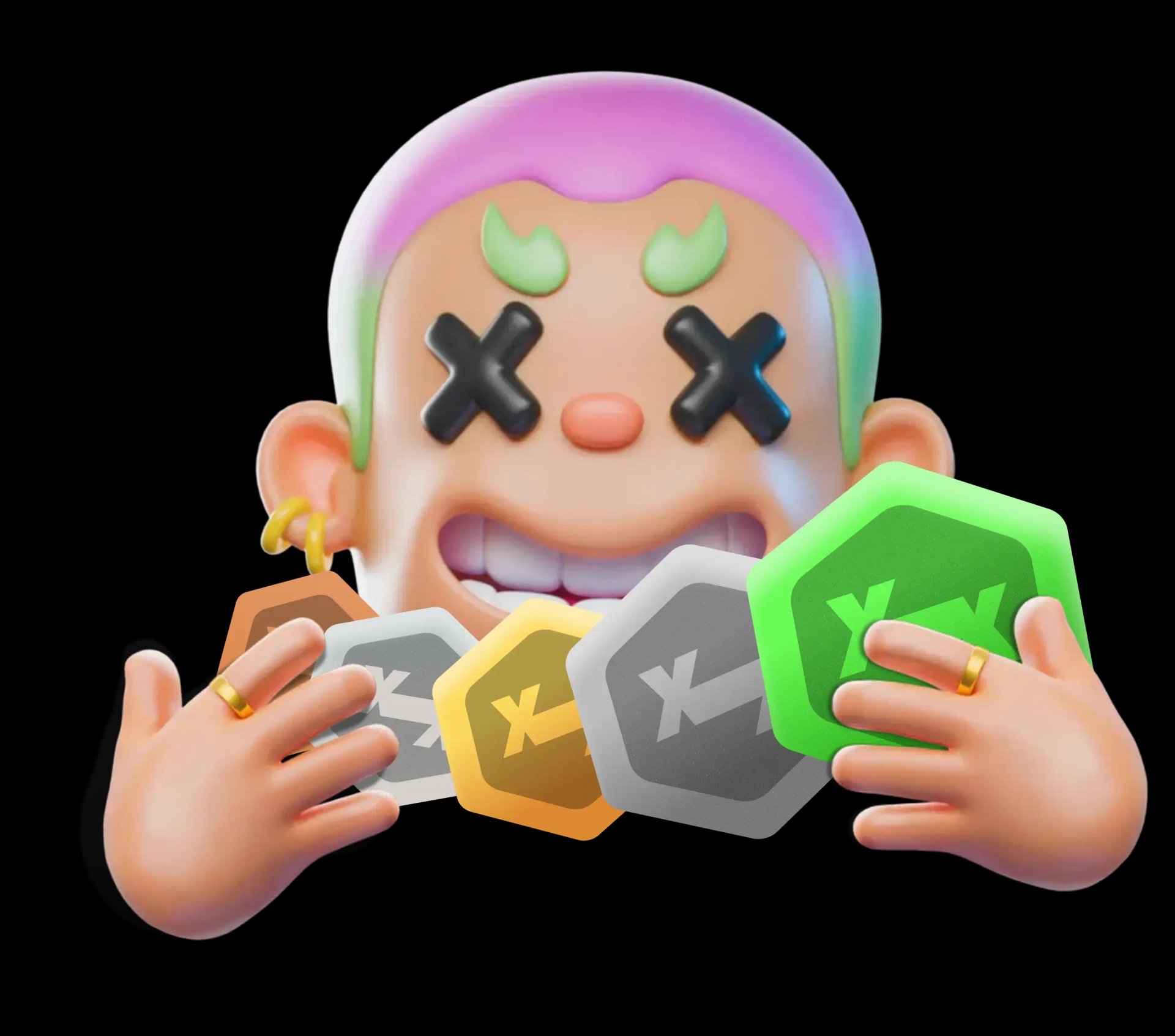 Maxxed loyalty mascot