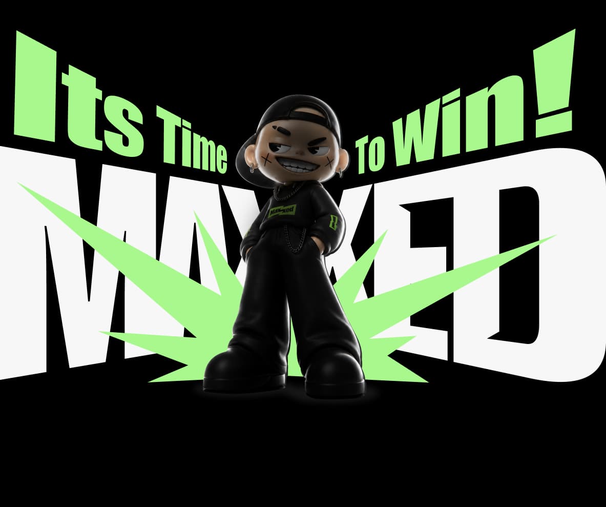 Maxxed welcome pack character
